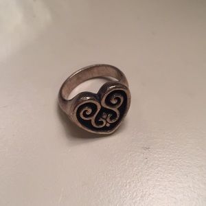 James Avery French Heart Ring